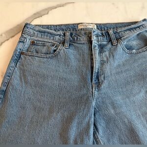 Abercrombie & Fitch Light Blue Boyfriend Jeans